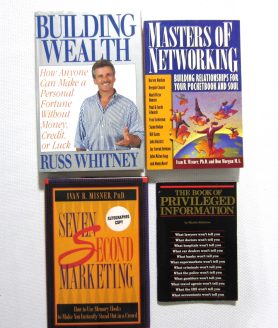 Self Help & Motivation book LOT of 5: Deepak Chopra, 1994 - 2000